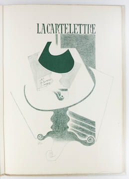 Ne coupez pas Mademoiselle ou les erreurs des P.T.T. Conte philosophique illustré de quatre lithographies hors-texte par Juan Gris. . JACOB Max. GRIS ...
