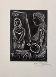 Six gravures sur linol&eacute;um.. CHAGALL Marc