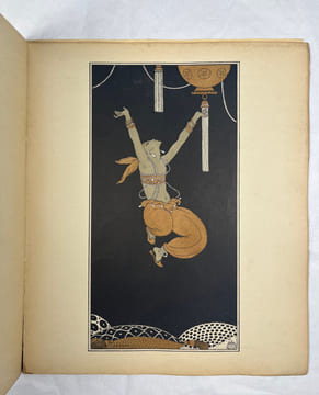 Designs of the dances of Vaslav Nijinsky.
. BARBIER George. MIOMANDRE Francis de