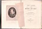 Poésies francaises de la reine Marie Stuart (portrait en frontispice). Pawlowski