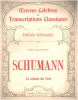 Le chant du soir / piano à quatre mains ( partition ). Schumann