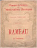 Le tambourin. Rameau