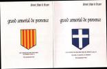 Grand armorial de Provence (communes des bouches du rhône complet en 2 tomes). Falque de Bezaure Bernard