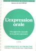 L'expression orale. Collectif