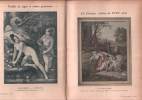 Sujets galants et gracieux de 1830 (nombreux dessins et tableaux. Grand-carteret John