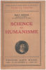 Science et humanisme. Brehier Emile