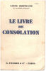 Le livre de consolation. Bertrand Louis