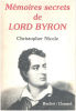 Memoires secrets de Lord Byron. Nicole Christopher