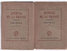 Journal de la France 1939-1944 (édition définitive en 2 tomes). Fabre-luce