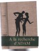 A la recherche d'adam. Wendt herbert