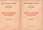 Précis d'enchères naturelles ( en 2 tomes) / tous les secrets du bridge. Delmouly Claude