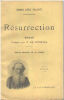 Résurrection / traduit par T. de Wyzewa / edition complete en un volume. Tolstoï Léon Comte