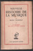 Nouvelle histoire de la musique (tome 2) / la musique des 17e et 18e siècle. Prunières Henry