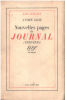 Nouvelles pages de journal (1932-1935 ). Gide André