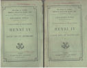 Les grands hommes en robe de chambre / Henri IV- Louis XIII et richelieu ( complet en 2 tomes ). Dumas Alexandre