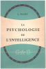 La psychologie de l'intelligence. Piaget