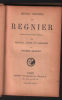 Oeuvres complètes de Régnier ( avec préface notes et glossaire). Jannet Pierre