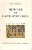 Histoire de l'anthropologie. Mercier Paul