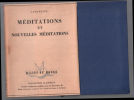 Méditations et nouvelles méditations (en coffret). Lamartine