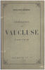 Geographie du vaucluse / 16 gravures et une carte. Joanne Adolphe