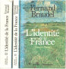 L'identité de la france / complet en 3 tomes. Braudel Fernand