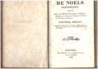 Recueil de noels provençaux. Soboly Nicolas Sieur