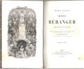 Chansons de Beranger/ tome 2 / Contenant cinquante-trois gravures sur acier d'après Charlet A. de Lemud Johannot Grenier Jacque Pauquet Penguilly de ...