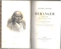 Dernieres chansons de Beranger de 1834 à 1854 avec une préface de l'auteur illustrées de 14 dessins de A.De Lemud gravés sur acier. Beranger