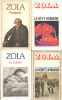 4 livres / la bete humine -la verite en marche- la curée -l'argent. Zola Emile