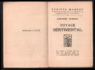 Voyage sentimental (édition originale 1927). Sterne