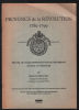 Provence de la révolution 1789-1799 : recueil de 12 reproductions de documents choisis et préséntés. Mouchet Raymond