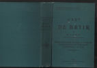 L ' art de bâtir (complet en 5 tomes édition de 1904). Planat