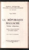 La république Malgache. Roger Pascal