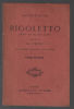 Rigoletto (opéra en 4 actes édition de 1938). Duprez Édouard