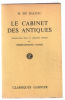 Le cabinet des Antiques. Honoré De Balzac