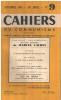 Cahiers du communisme / septembre 1949. Collectif