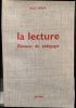 La lecture éléments de pédagogie. Canac Henri