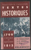 Textes historiques 1799-1815 : l' époque de Napoléon. Chaulanges Manry Sève