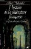 Histoire de la littérature française de Chateaubriand à Valéry. Thibaudet Albert