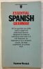Essential Spanish Grammar. Seymour Resnick