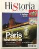 Paris historique (avec ses 2 dépliants géants). Revue Historia N° 38 Spécial