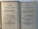 PARIS VERSAILLES au XVIIIe siècle (édition de 1817 en 2 tomes). Ancien Officier Aux Gardes Françaises
