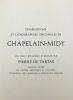 Le sens des choses (compositions et lithographies originales). Chapelain-Midy Dedicace De L' Auteur Pour Jean Lescure