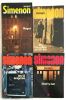 Maigret / les fiancailles de Mr Hire / liberty bar / les 13 énigmes (lot de 4 livres). Simenon Georges