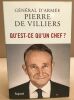 Qu'est-ce qu'un chef. de Villiers Pierre
