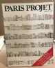 Paris projet n° 23-24 /paris rome : protection et miseen valeur du patrimoine architecturel. Collectif