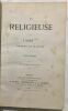 La religieuse (edition de 1864 en 2 tomes). Par L' Abbé *** (auteur Du Maudit)