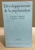 Développements de la psychanalyse. Klein / Heimann / Isaacs/ Riviere
