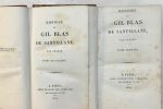 Histoire de Gil Blas (edition de 1824 en 4 tomes). Lesage