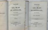 Histoire de Gil Blas (edition de 1824 en 4 tomes). Lesage